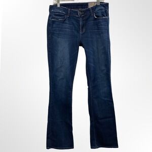 siwy Charlotte Bootcut Jeans Womens Size 31 Dark‎ Wash Denim USA Made